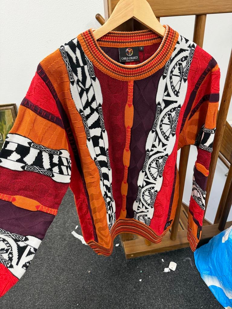 Nieuwe Carlo Colucci Trui Maat L, Ophalen of Verzenden, Nieuw, Maat 52/54 (L)