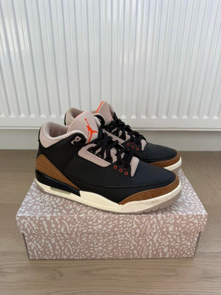 Jordan 3 Retro Desert Elephant maat 44, Kleding | Heren, Schoenen, Overige kleuren, Ophalen of Verzenden, Sneakers of Gympen, Zo goed als nieuw
