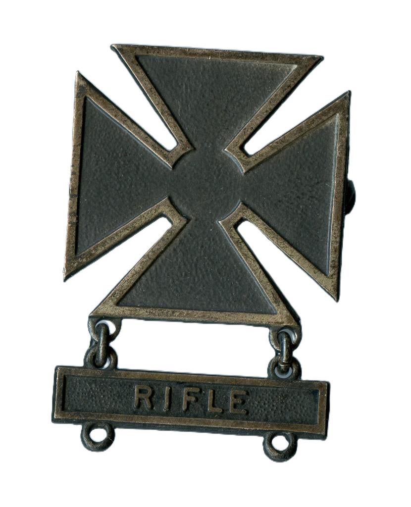 WO2 US Sterling Marksman Marksmanship Badge "Rifle Clasp", Verzamelen, Militaria | Tweede Wereldoorlog, Ophalen of Verzenden, Landmacht