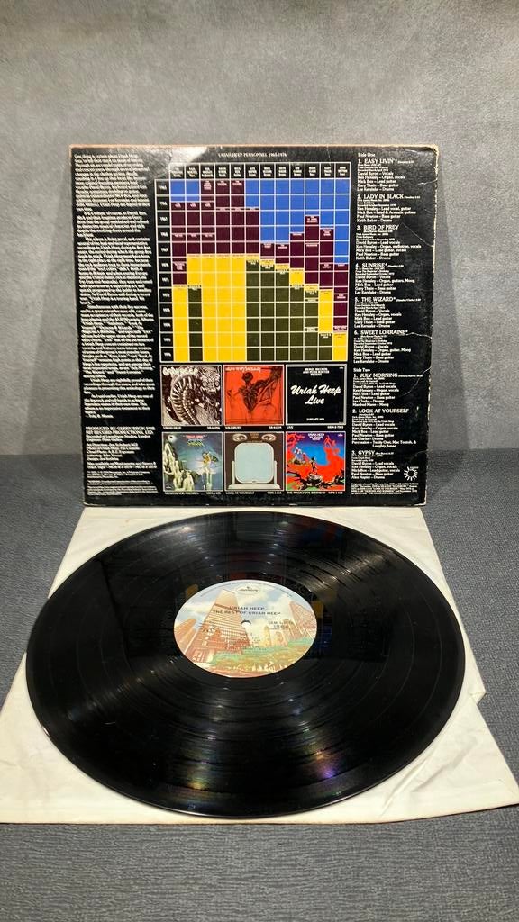 Uriah Heep.   The Best of Uriah Heep, Ophalen of Verzenden, Gebruikt