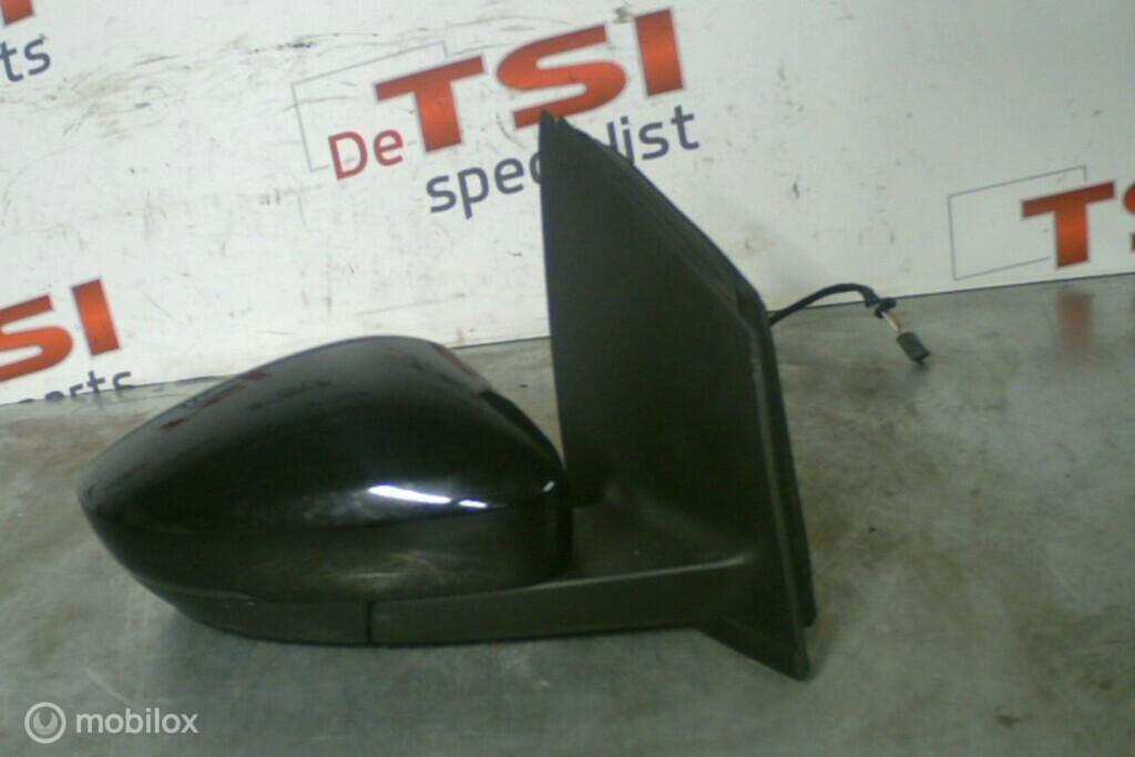 Buitenspiegel Rechts ​​6R1857508M​ ​​VW Polo 6R ('09-'14), Ophalen of Verzenden, Gebruikt