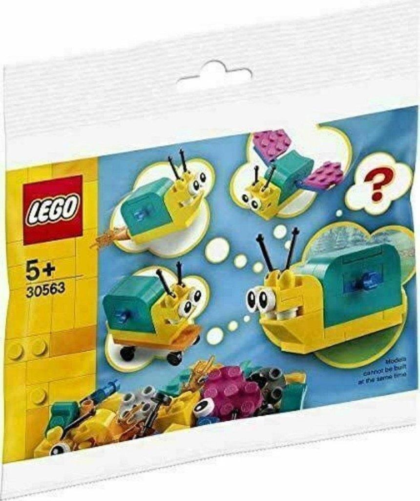 Lego Classic: 30563 Bouw je eigen slak (polybag), ., Nieuw, Ophalen of Verzenden, .