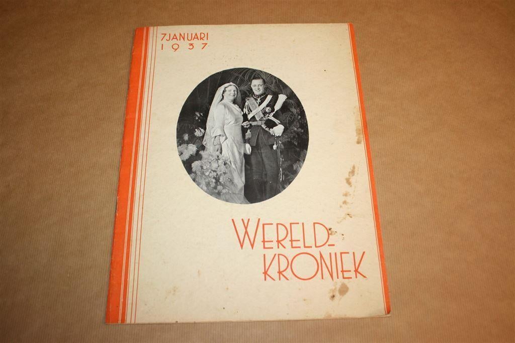 Wereldkroniek - Januari 1937, Verzamelen, Koninklijk Huis en Royalty, Gebruikt, N.v.t., N.v.t., Ophalen of Verzenden