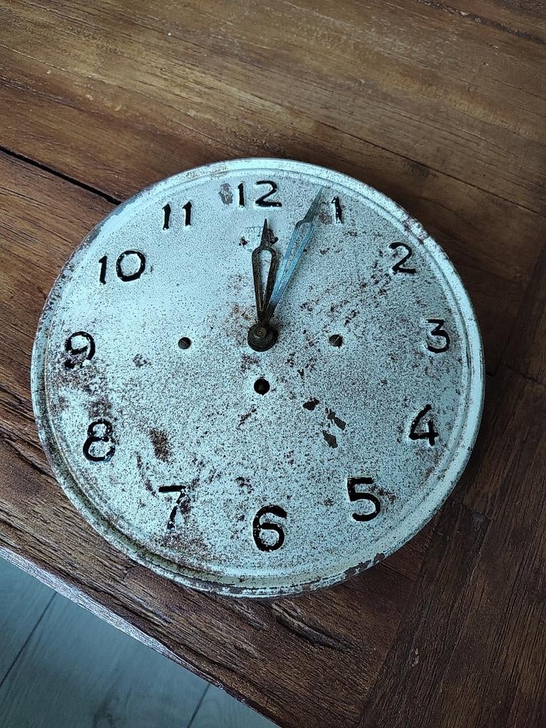 Oude vintage klok, Antiek en Kunst, Ophalen