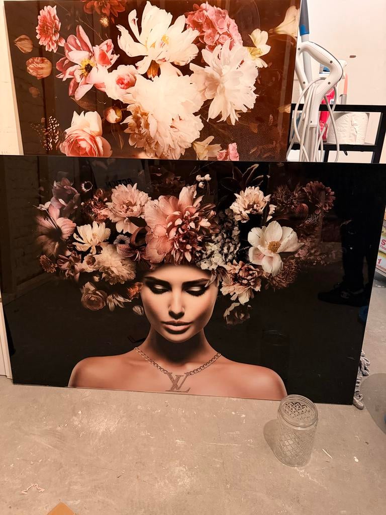 Glas & Plexiglas Schilderijen - Nieuw!, Ophalen, Nieuw, Schilderij, Minder dan 50 cm