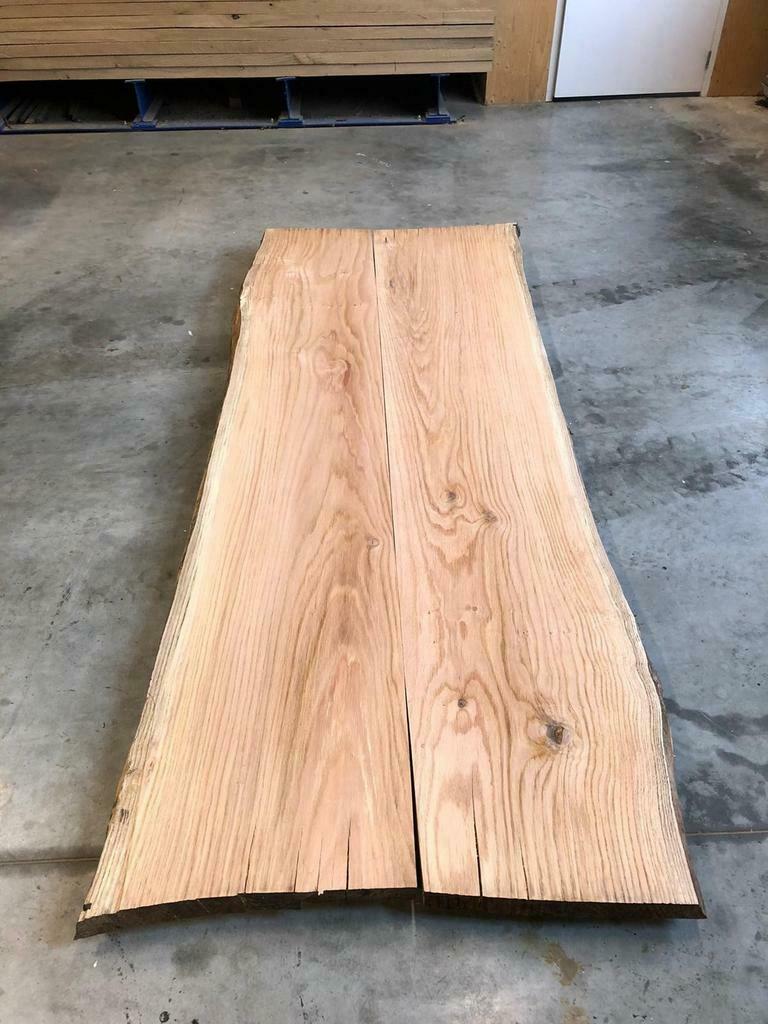 Eikenhouten bladen, schaaldelen geschaafd 250 x 50 x 4 cm!, Ophalen, Nieuw, Eiken