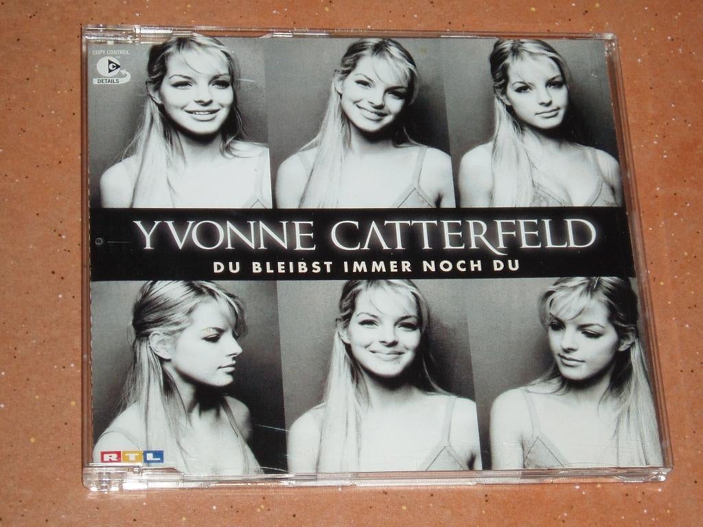 cd single Yvonne Catterfeld - Du bleibst immer noch du, Cd's en Dvd's, 6 singles of meer, Verzenden, Gebruikt, Pop