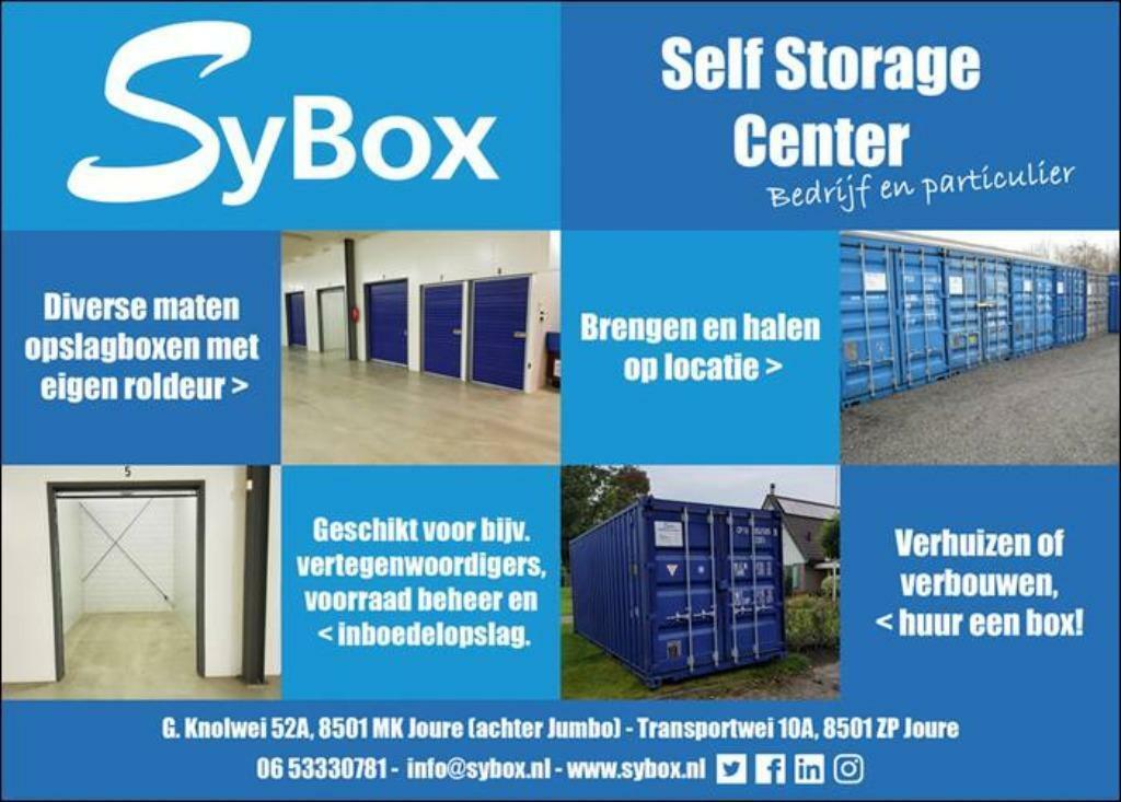 SyBox Selfstorage Joure (VerhuisDEAL), Opslag
