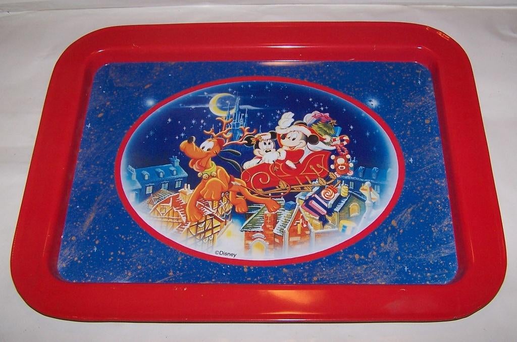 Origineel Disney Kerst dienblad. 42x32 cm. Nwst., Diversen, Kerst, Ophalen of Verzenden, Nieuw