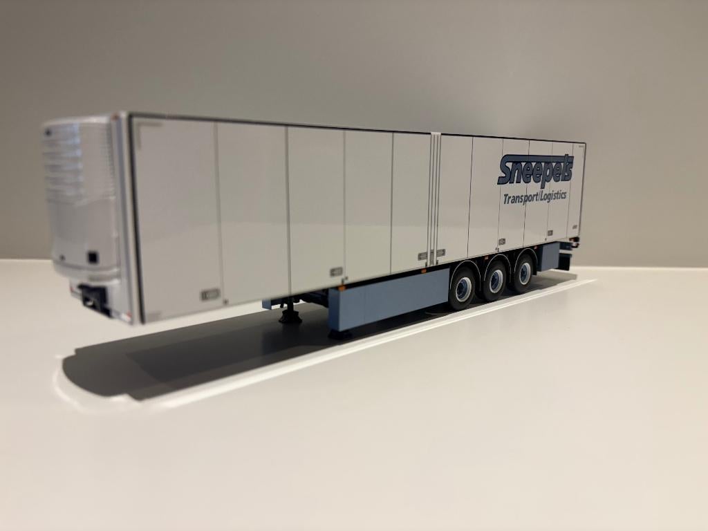 WSI  REEFER TRAILER  3 AXLE  SNEEPELS TRANSPORT   NEW NEW, Ophalen of Verzenden, Nieuw, Bus of Vrachtwagen, Wsi