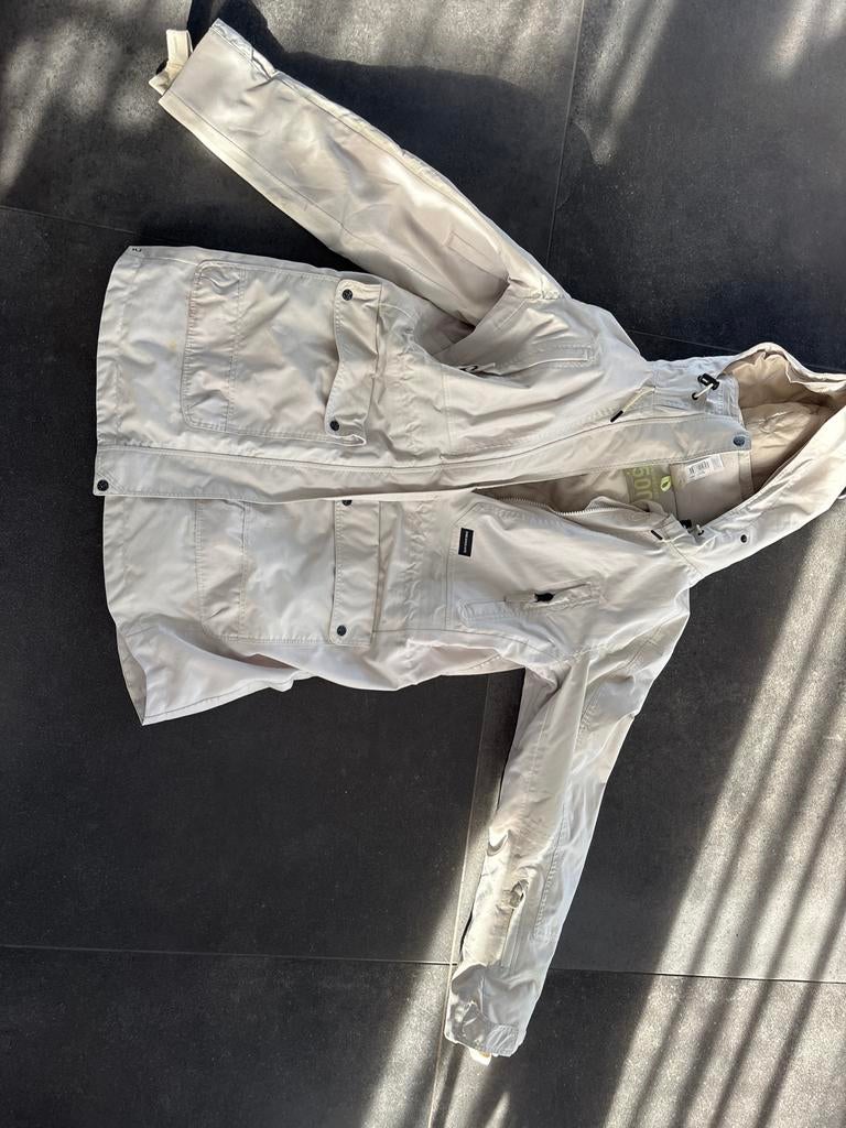 Decathlon SNB 500 Ski/snowboard jas dames Beige M, Kleding | Dames, Wintersportkleding, Ophalen of Verzenden, Gedragen, Maat 38/40 (M)