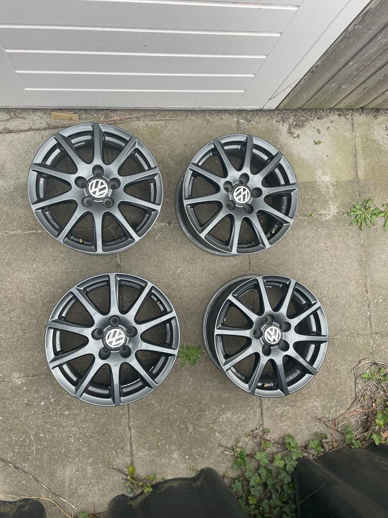 15 inch Volswagen velgen, Ophalen, 15 inch, Velg(en), Winterbanden