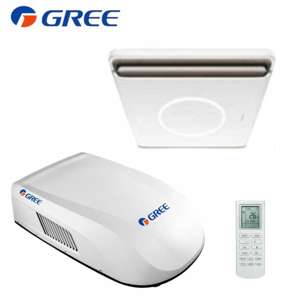 GREE SHARK Camper caravan totaal pakket 2.5 kW Cool & Heat, Koelen en Ontvochtigen, Timer, Nieuw, 3 snelheden of meer