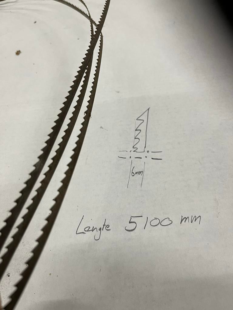 Zaaglint 5100mm - Nieuw, Ophalen of Verzenden, Nieuw, Lintzaag