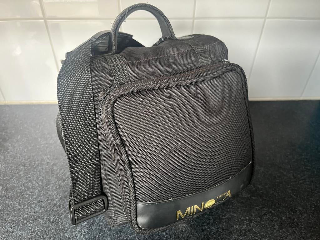 Minolta cameratas, Audio, Tv en Foto, Ophalen of Verzenden, Gebruikt, Schoudertas, Overige merken