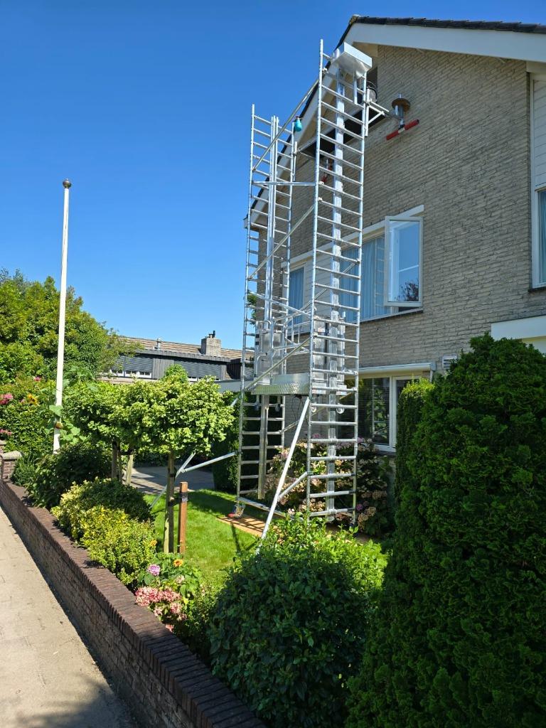 Verhuur Rolsteigers, Kamersteigers, Rolsteigerliften etc., Doe-het-zelf en Verbouw, Steigers, Ophalen of Verzenden, Zo goed als nieuw