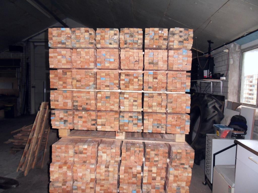 latjes, Ophalen, Minder dan 25 mm, Nieuw, Pallet