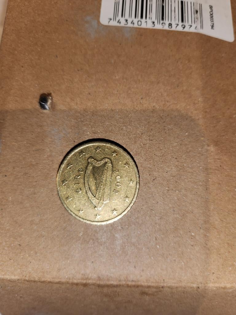 Ierse 2002 10 Eurocent Munt, Ophalen of Verzenden, Overige landen, Losse munt