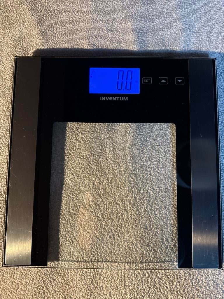 Inventum Digitale Lichaamsanalyse Weegschaal, Witgoed en Apparatuur, Weegschalen, Gebruikt, 1 tot 500 gram, 100 kg of meer, Ophalen of Verzenden
