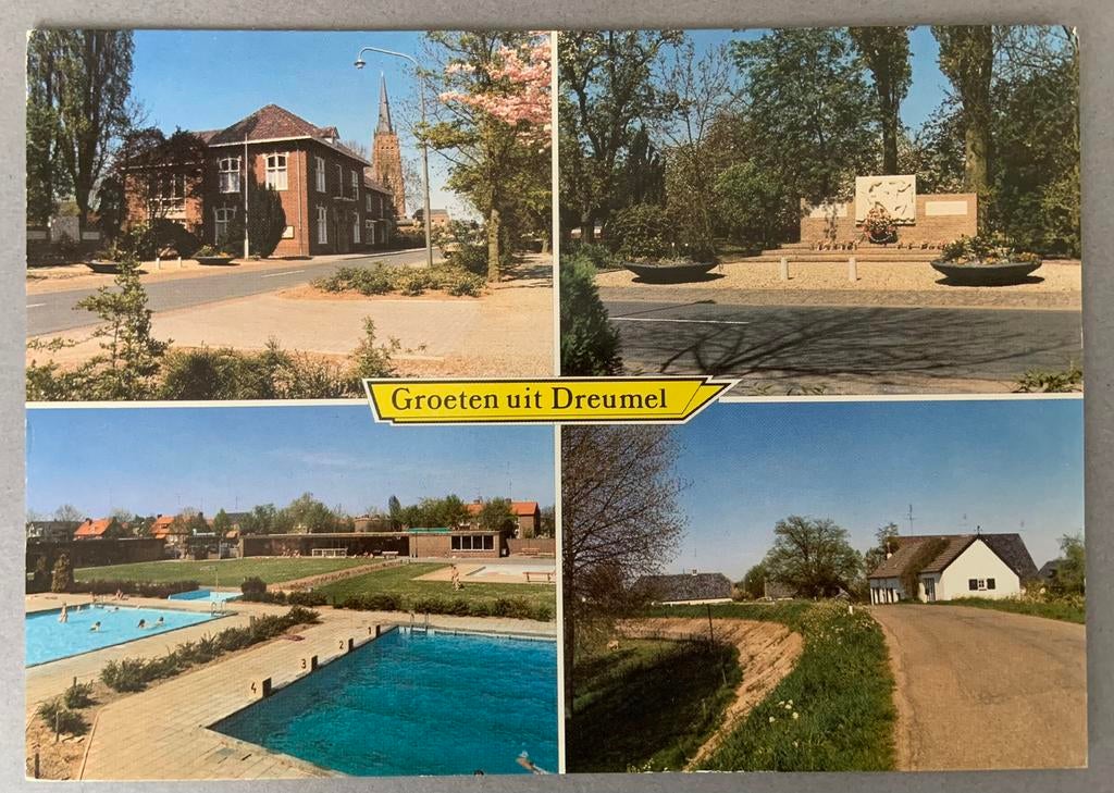 Groeten uit Dreumel, Ophalen of Verzenden, Ongelopen, Gelderland