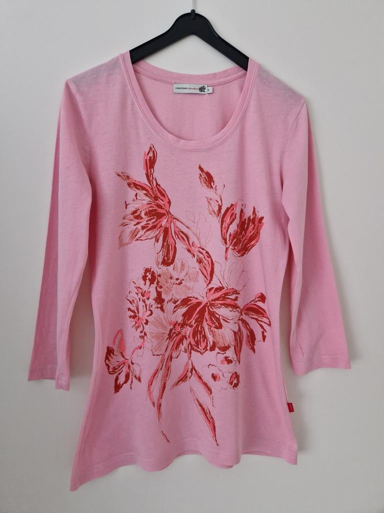 Jackpot Longsleeve, Kleding | Dames, T-shirts, Gedragen, Maat 36 (S), Roze, Lange mouw, Ophalen of Verzenden