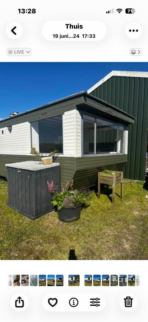 Stacaravan – 2 slaapkamers – zonder standplaats, Caravans en Kamperen, Stacaravans, Tot en met 4