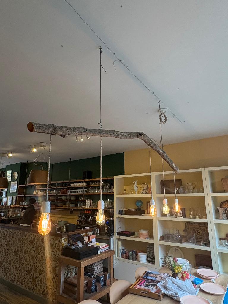 Lamp tak, Ophalen, Zo goed als nieuw