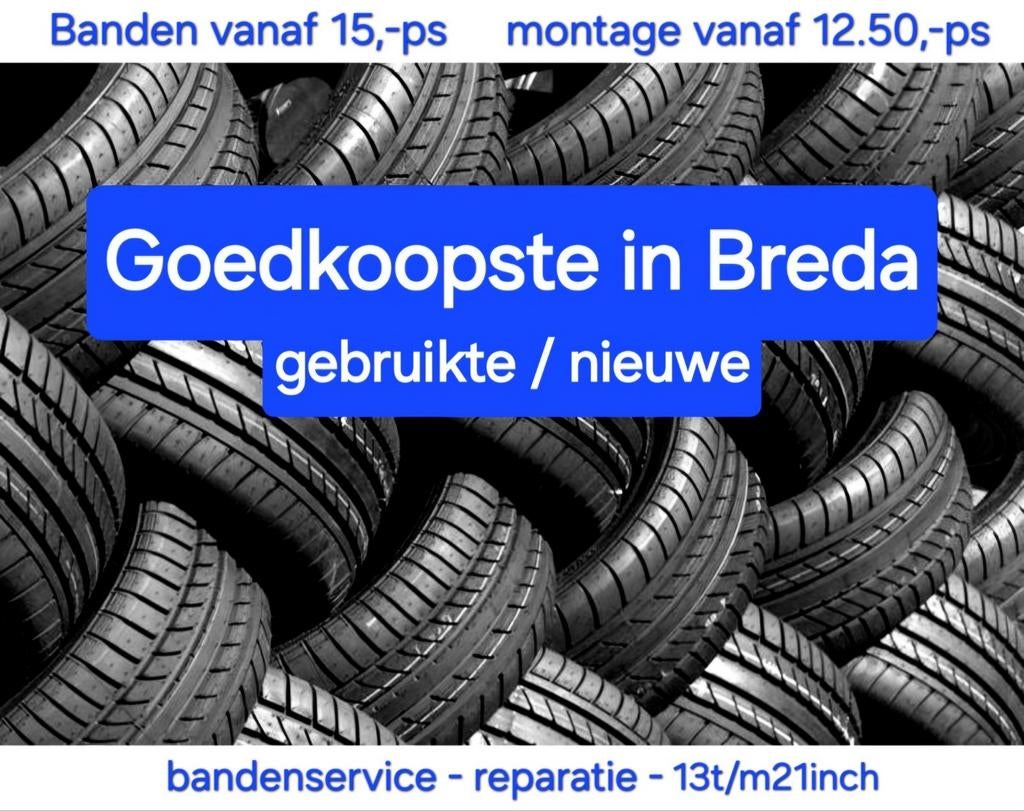 195 65 15 - 205 55 16 - 225 45 17 - 225 40 18 - 235 35 19, Ophalen, Gebruikt, Personenwagen, Band(en)