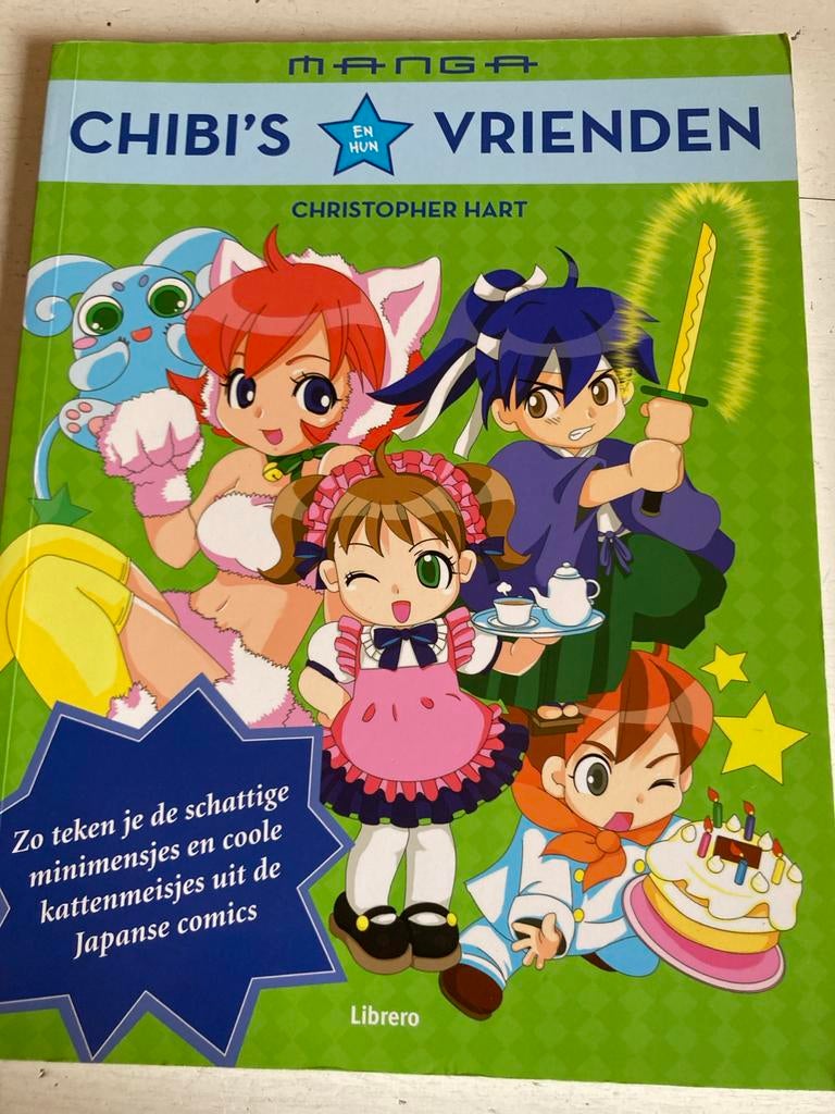 Chibi's Vrienden - Leer Manga Tekenen!, Eén stripboek, Ophalen of Verzenden, Zo goed als nieuw