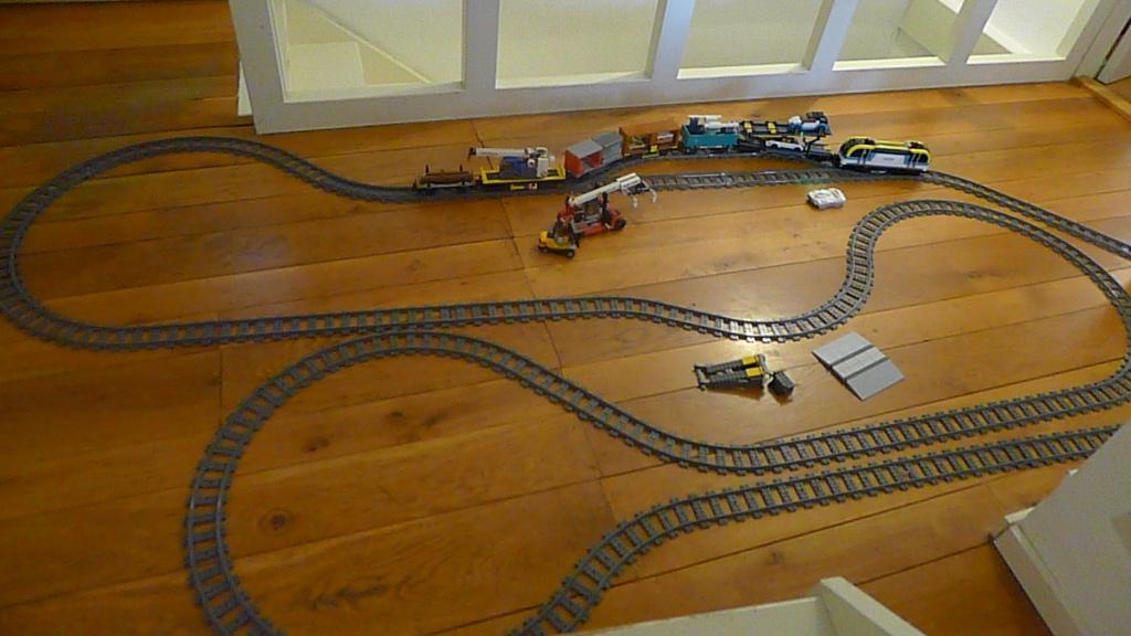 lego trein, Kinderen en Baby's, Speelgoed | Duplo en Lego, Ophalen of Verzenden, Zo goed als nieuw, Complete set, Lego