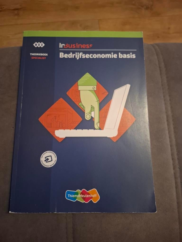 Inbusiness Bedrijfseconomie basis - Nieuwstaat, Boeken, Onbekend, Nieuw, Ophalen of Verzenden, MBO