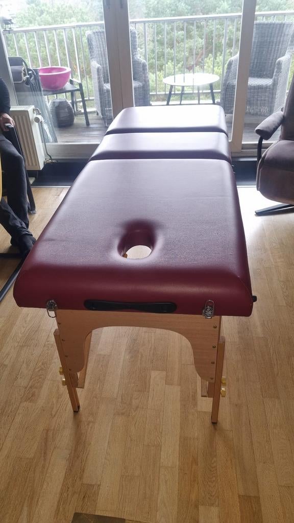 Zo goed als nieuwe massagetafel met hoes, Ophalen of Verzenden, Zo goed als nieuw, Eén