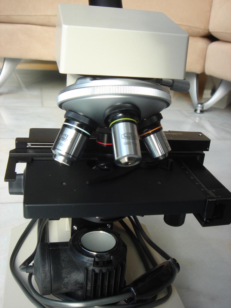 Olympus Student Microscoop CHC-012, Audio, Tv en Foto, Optische apparatuur | Microscopen, Ophalen, Gebruikt, 400x tot 1000x, Biologische microscoop