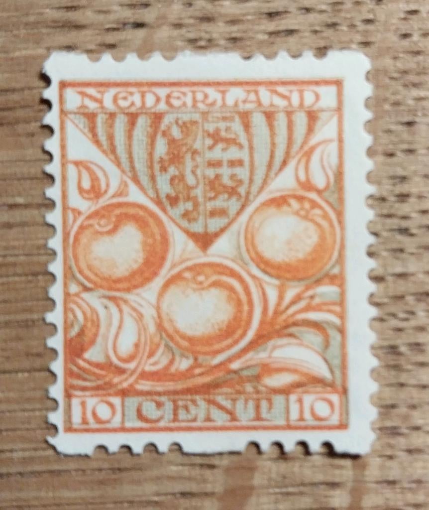 F81. 1925 tweezijdige roltanding, postfris, matige gomlaag., Ophalen of Verzenden
