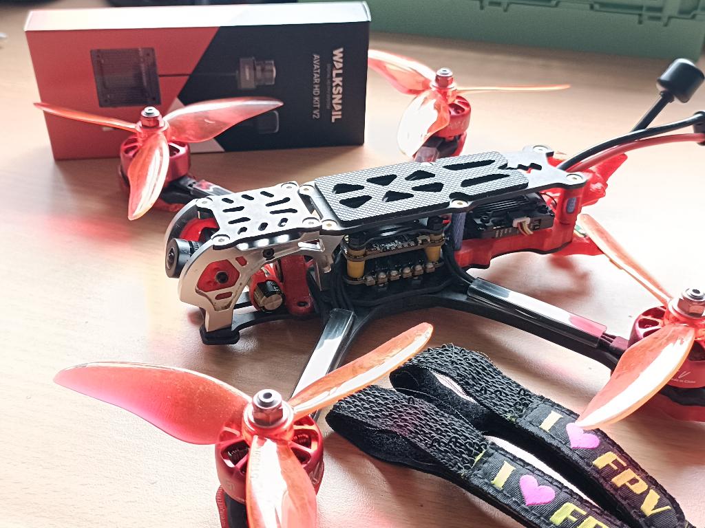 Mark5C 5 inch met Walksnail Avatar HD V2 (gebruikt), Hobby en Vrije tijd, Modelbouw | Radiografisch | Helikopters en Quadcopters