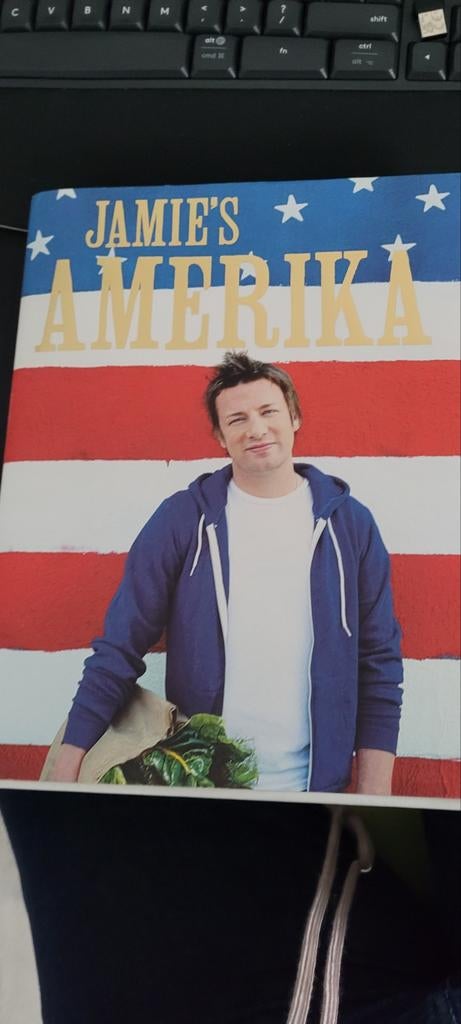 Jamie Oliver - Jamie's Amerika, Boeken, Kookboeken, Zo goed als nieuw, Jamie Oliver, Overige gebieden, Tapas, Hapjes en Dim Sum