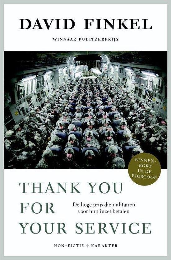 David finkel: thank you for your service, Ophalen of Verzenden, Tweede Wereldoorlog, Gelezen, Overige onderwerpen