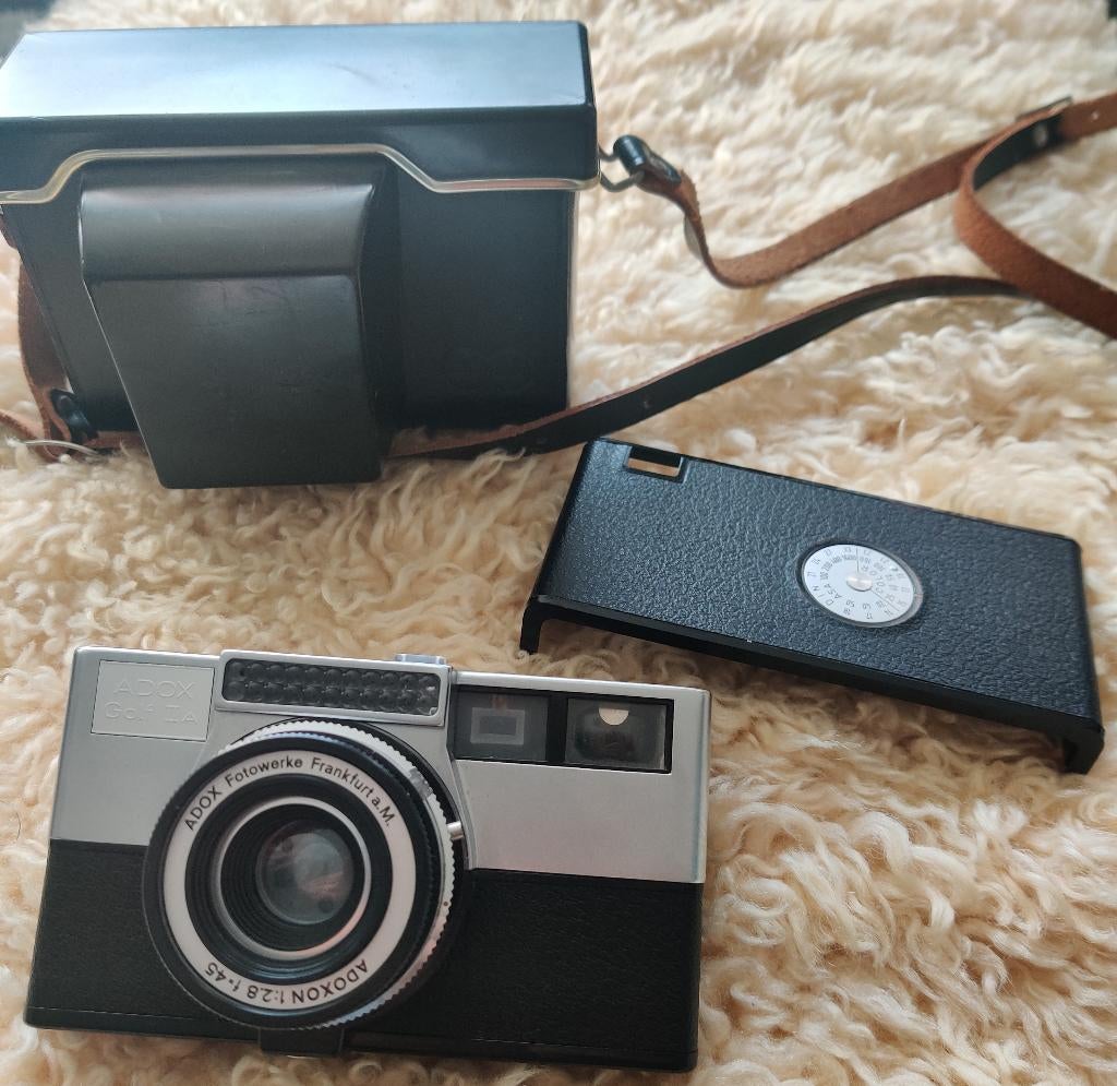 3x camera met lens Adoxon en Praktica MTL3/Polaroid EE100, Ophalen, Refurbished, Spiegelreflex, Overige Merken