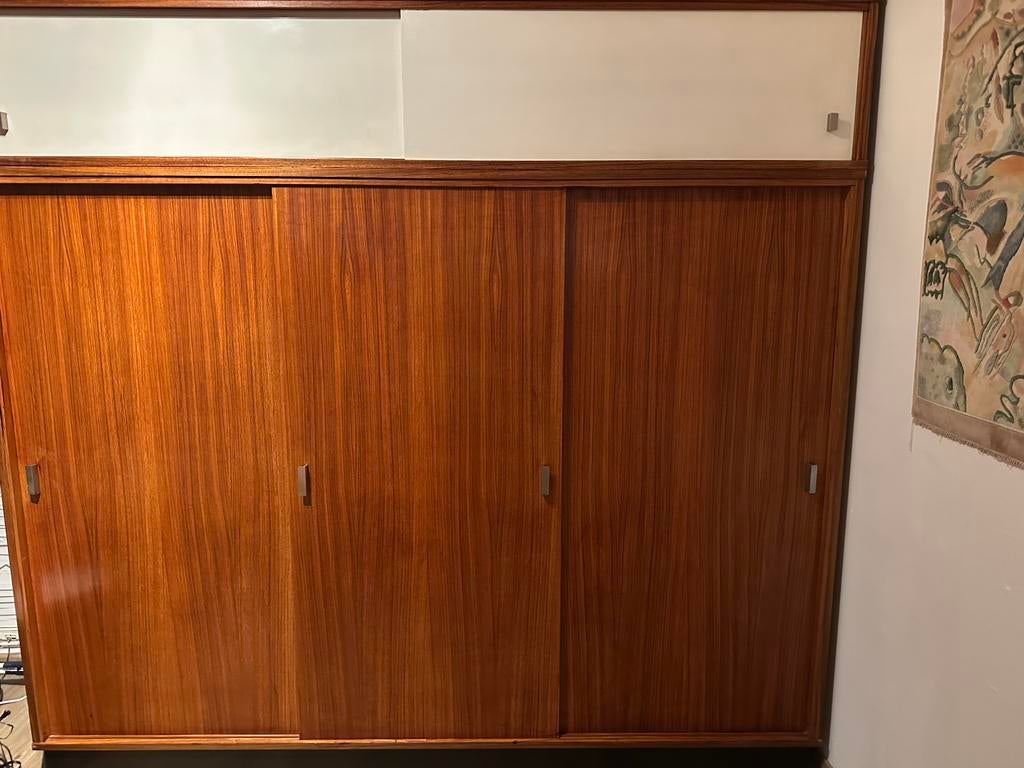 Vintage garderobekast Alfred Hendrikx voor Belform 1960, Ophalen of Verzenden, Zo goed als nieuw, 25 tot 50 cm