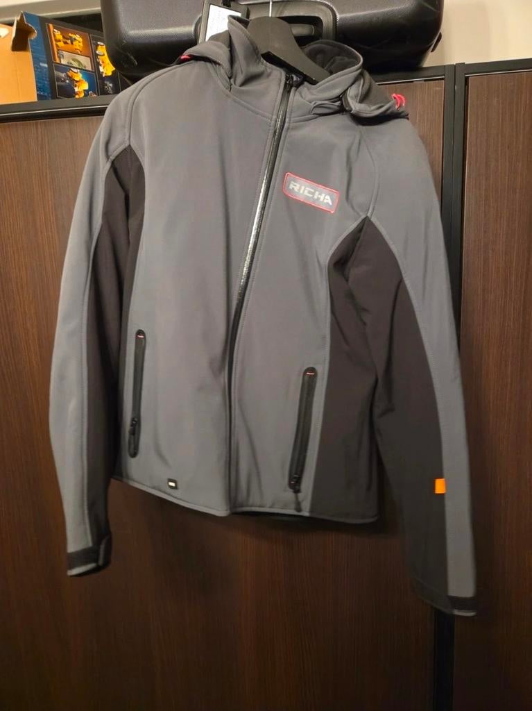 Richa Softshell Motorjas - Nieuw met Protectie, Ophalen