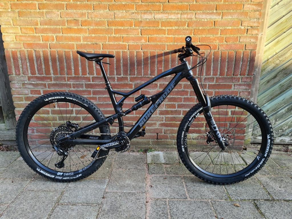 Nukeproof Mega Carbon Pro RS 275 M/L 2020, Fietsen en Brommers, Gebruikt, Fully, 53 tot 57 cm, Ophalen