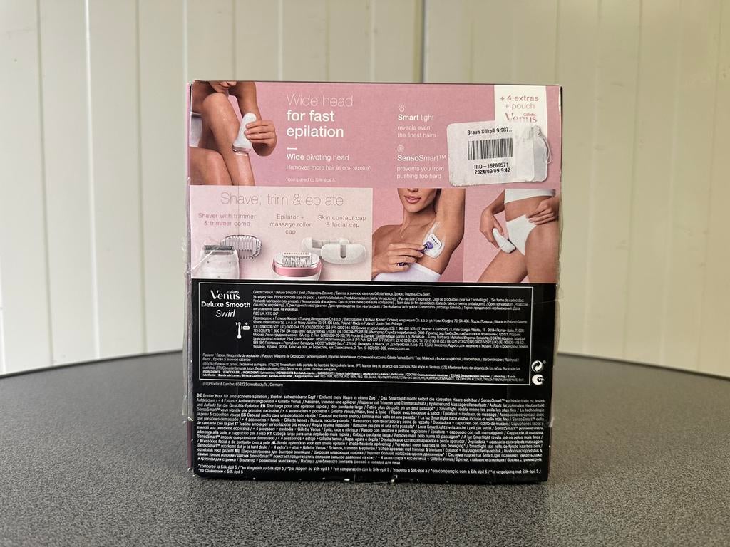 Braun Silk-épil 9 9-870 Epilator voor Langdurige Ontharing, Ophalen of Verzenden, Zo goed als nieuw, Scheren en Epileren