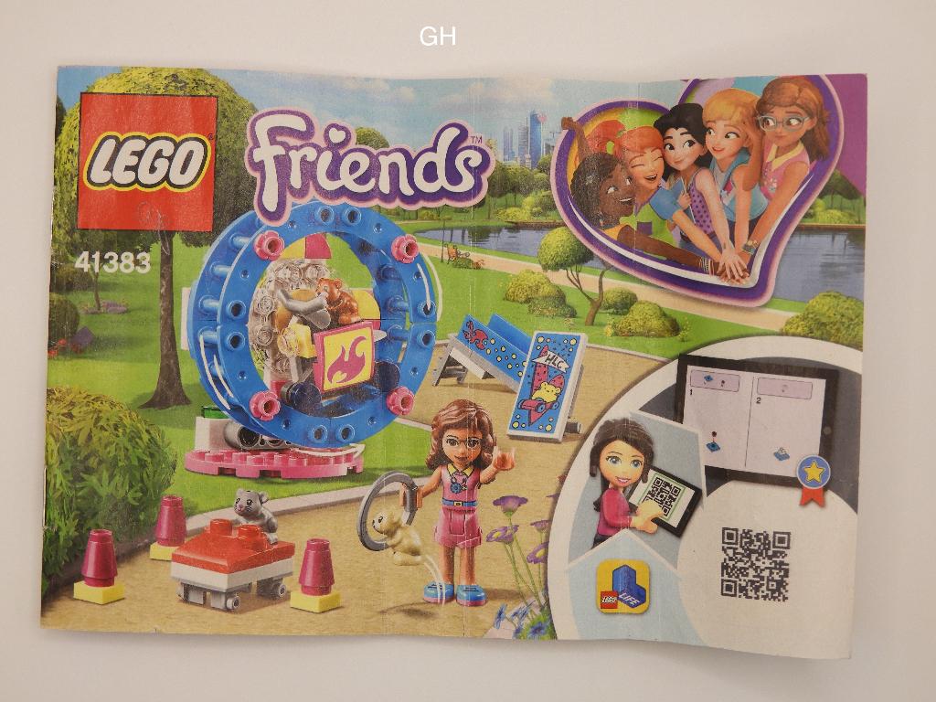 Lego 41383 Olivia's Hamster Playground, Ophalen of Verzenden, Gebruikt, Complete set, Lego