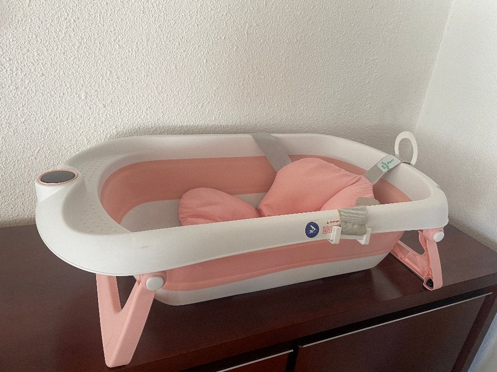 Superbe Bebe badje opvouwbaar met temperatuurmeter, Kinderen en Baby's, Badjes en Verzorging, Ophalen of Verzenden, Gebruikt, Badje