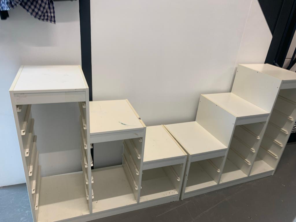 IKEA trappenkast zonder bakken per stuk 17,50, Ophalen of Verzenden, Gebruikt