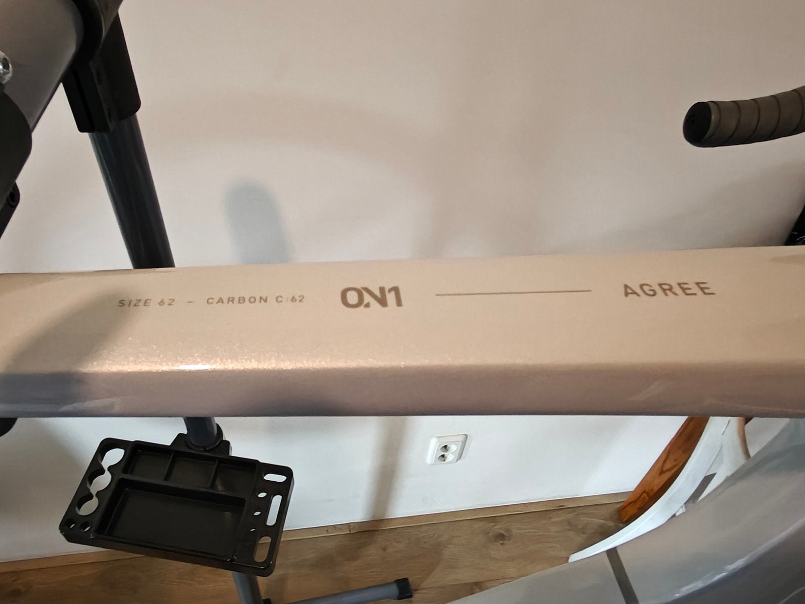 CUBE Agree C:62 One - Di2 – Carbon racefiets – Grijs, 28 inch, Carbon, Heren, Zo goed als nieuw