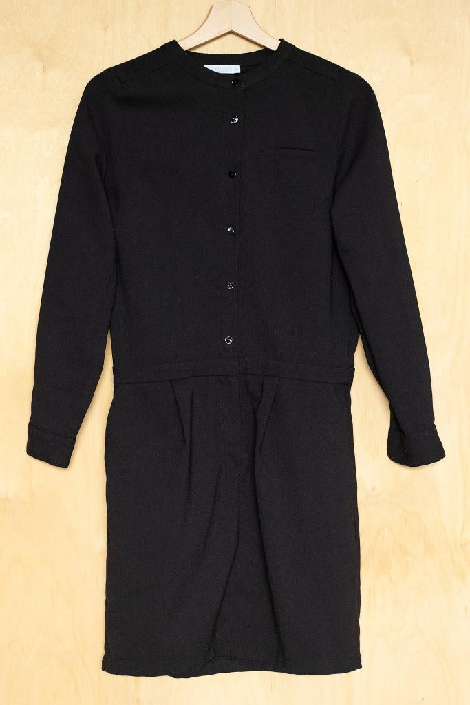 By bar mooi kort net zwarte jurkje met knoopjes 34 XS, By bar, Zwart, Ophalen of Verzenden, Zo goed als nieuw