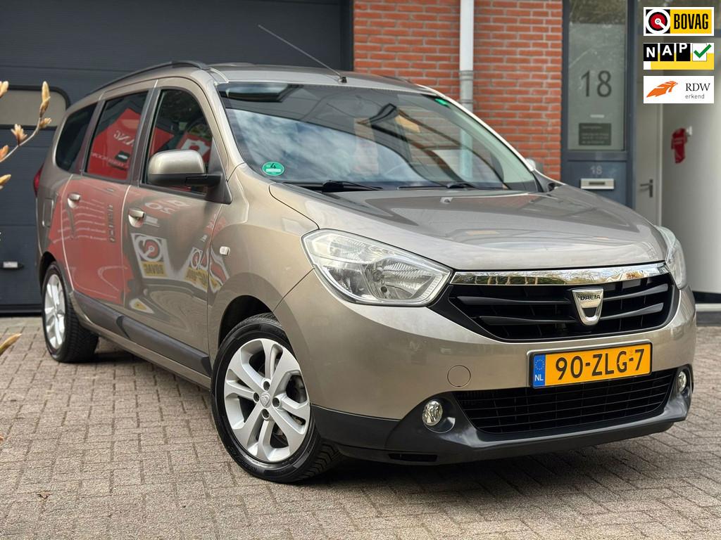 Dacia Lodgy 1.2 TCe Prestige 5p.|NAVI|AIRCO|NAP|Trekhaak|LM, Voorwielaandrijving, Euro 5, Parkeersensor, Gebruikt