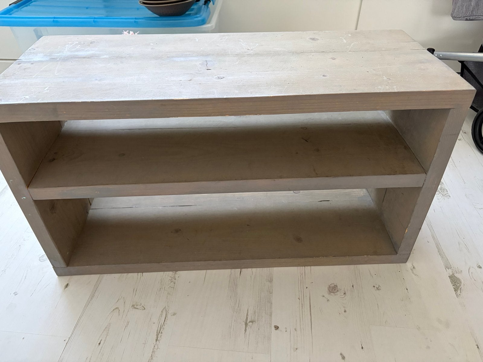 Houten opbergkastje/schoenenkast, Ophalen, Gebruikt