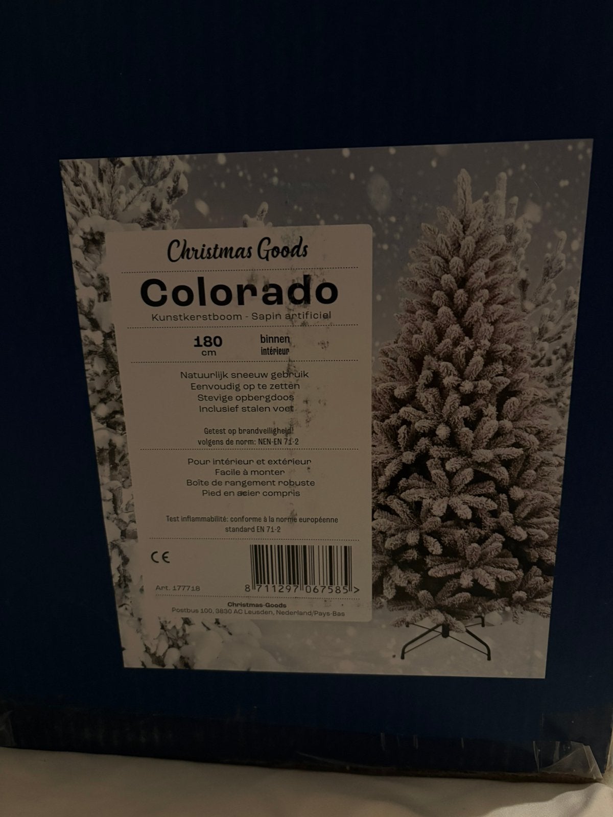 Kerstboom, Ophalen, Zo goed als nieuw